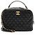 Chanel Calfskin CC Medium Vanity Case Black