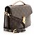 Bolsa de Ombro Louis Vuitton Monogram Canvas Pochette Metis Marrom - vista 2