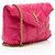 Autre Marque Borsa a tracolla LouLou Toy Puffer in pelle d'agnello monogrammata Saint Laurent Rosa - vista 2