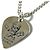 Chrome Hearts Foti Harris Teeter 925 Anhänger Halskette Silber Metallisch