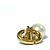 Pendientes de clip Christian Dior CD Navy Blanco - vista 2