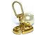Pendientes de clip Christian Dior CD Navy Blanco - vista 4