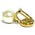 Pendientes de clip Christian Dior CD Navy Blanco - vista 6