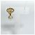 Pendientes de clip Christian Dior CD Navy Blanco - vista 7