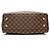 Borsa Louis Vuitton Damier Ebene Trevi PM Satchel Marrone - vista 4