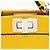 Fendi Peekaboo Micro Schultertasche aus Nappa-Leder Gelb - Ansicht 9