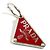 Prada Silver 925 Ohrringe Silber Metallisch