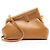 Zucca Borsa a spalla piccola Fendi First in lambskin Fendi Marrone