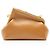 Zucca Borsa a spalla piccola Fendi First in lambskin Fendi Marrone - vista 3