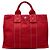 Hermès Borsa Tote Hermes Deauville Tote PM in cotone Rosso