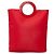 Céline Mini borsa in nylon con manico circolare Celine Rosso