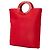Céline Mini borsa in nylon con manico circolare Celine Rosso - vista 2