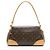 Bolso de hombro Louis Vuitton Monogram Canvas Beverly MM Castaño - vista 3