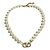 Collana di perle VLogo Signature Valentino Garavani D'oro Metallico