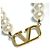Collana di perle VLogo Signature Valentino Garavani D'oro Metallico - vista 5