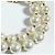 Collana di perle VLogo Signature Valentino Garavani D'oro Metallico - vista 6