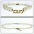 Collana di perle VLogo Signature Valentino Garavani D'oro Metallico - vista 7
