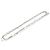 Yves Saint Laurent Collar largo de metal Saint Laurent Plata Metálico - vista 4