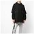 Autre Marque UNRAVEL PROJECT JERSEY DRAWSTRING HOODIE
Hoodie de algodão Preto - vista 3