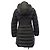 Cappotto in piumino Moncler OROPHIN Verde - vista 2