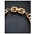Collana a Catena Gourmette Placcata Oro Givenchy D'oro - vista 5