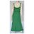 Vestido midi de punto Carolina Herrera verde con roseta Azul claro - vista 8