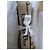 Christian Dior Jacquard Canvas Shoulder Strap Black Beige - view 8