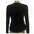 Valentino Chaqueta Corta Negra con Cremallera Negro - vista 4