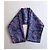 Etro Paisley Schal aus Seide und Wolle Blau Lila - Ansicht 6