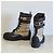 Botas de caminhada Dior D-Major Lona Bege e Couro Preto - vista 3