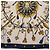 Hermès HERMES Carre 90 Scarf Silk Blue White Auth ki6874M Weiß Blau - Ansicht 9