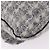 Bolsa de Ombro CHANEL Camellia Chain em Tweed Cinza com CC Prateado Auth ki6898M Marrom Prata - vista 17