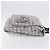 Bolsa de Ombro CHANEL Camellia Chain em Tweed Cinza com CC Prateado Auth ki6898M Marrom Prata - vista 3
