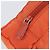 PRADA Pouch Nylon Orange Silver Auth 207441A Silvery - view 9
