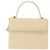 Valentino Schultertasche Leder 2way Ivory Gold Tone Auth 207681A Roh - Ansicht 13