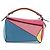 Bolsa de mão LOEWE Puzzle Bag Small em couro 2 vias multicolorida prata autêntica 206398SAM Multicor - vista 13