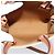 Céline CELINE Triomphe Mini Vertical Cabas Hand Bag PVC 2way White Gold Auth 207623V Weiß Golden - Ansicht 11