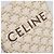 Céline CELINE Triomphe Mini Vertical Cabas Hand Bag PVC 2way White Gold Auth 207623V Weiß Golden - Ansicht 19