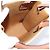Céline CELINE Triomphe Mini Vertical Cabas Hand Bag PVC 2way White Gold Auth 207623V Weiß Golden - Ansicht 20