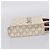 Céline CELINE Triomphe Mini Vertical Cabas Hand Bag PVC 2way White Gold Auth 207623V Weiß Golden - Ansicht 4