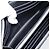 Portafoglio lungo PRADA in pelle Saffiano Nero Argento Auth 205215V - vista 10