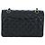 Borsa a tracolla CHANEL Chain Matelasse 23 Pelle Caviar Nero Oro CC Auth BA16030SV D'oro - vista 2