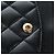Borsa a tracolla CHANEL Chain Matelasse 23 Pelle Caviar Nero Oro CC Auth BA16030SV D'oro - vista 25