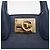 Salvatore Ferragamo Gancini Studio Tasche Leder 2way Navy Gold Auth 206236A - Ansicht 20