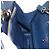 Salvatore Ferragamo Gancini Studio Tasche Leder 2way Navy Gold Auth 206236A - Ansicht 22