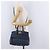Salvatore Ferragamo Gancini Studio Tasche Leder 2way Navy Gold Auth 206236A - Ansicht 27