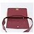 Céline Borsa a spalla CELINE flame in pelle Beige Rosso Vino Auth bs37453 Bordò - vista 11