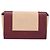 Céline Borsa a spalla CELINE flame in pelle Beige Rosso Vino Auth bs37453 Bordò - vista 13