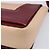 Céline Borsa a spalla CELINE flame in pelle Beige Rosso Vino Auth bs37453 Bordò - vista 16