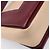 Céline Borsa a spalla CELINE flame in pelle Beige Rosso Vino Auth bs37453 Bordò - vista 17